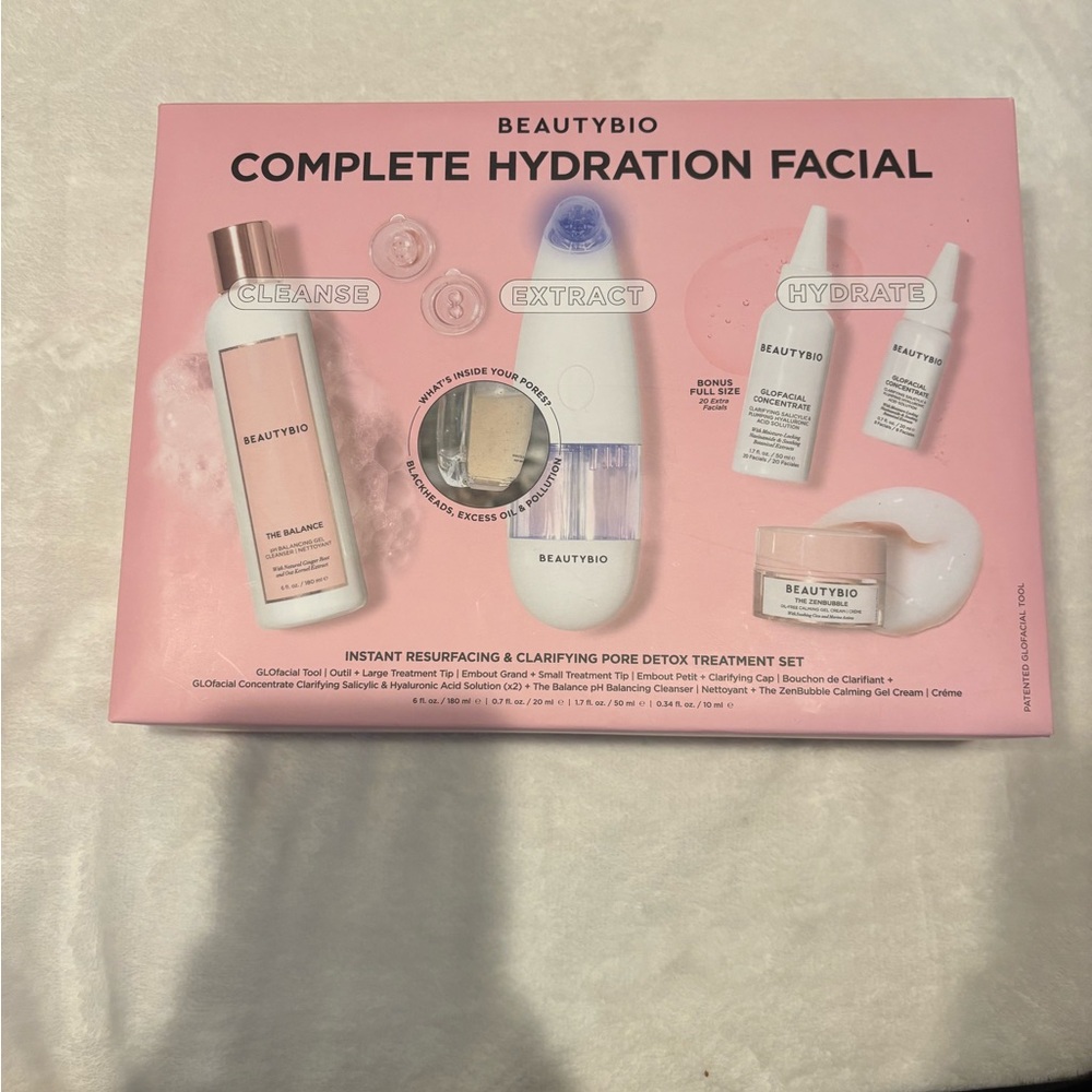 BeautyBio Complete Hydration Facial Set